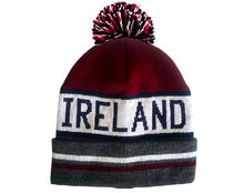 Load image into Gallery viewer, IRELAND TEXT CAPS/HATS Cara Craft BURGUNDY 
