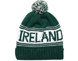 IRELAND TEXT CAPS/HATS Cara Craft BOTTLE GREEN 