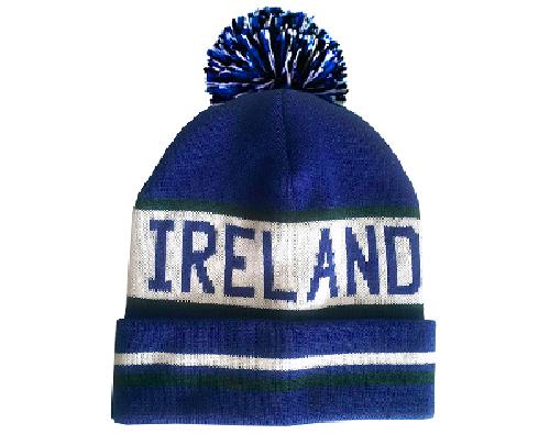 IRELAND TEXT CAPS/HATS Cara Craft NAVY 