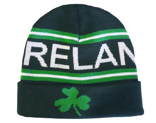 IRELAND TEXT SHAMROCK CAPS/HATS Cara Craft 