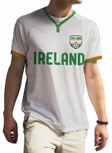 IRELAND CREST Mens T-Shirts Cara Craft S WHITE 