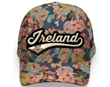 Load image into Gallery viewer, IRELAND LEAGUE FLORAL CAPS/HATS Cara Craft 
