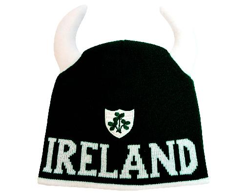 IRELAND SHAMROCK SHEILD CAPS/HATS Cara Craft BOTTLE GREEN 