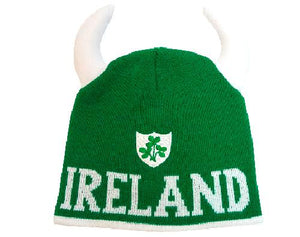 IRELAND SHAMROCK SHEILD CAPS/HATS Cara Craft GREEN 