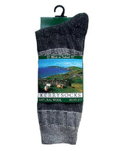 Load image into Gallery viewer, KERRY WALKING SOCKS Socks Cara Craft BLACK 
