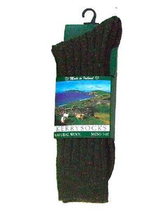 KERRY WALKING SOCKS Socks Cara Craft OLIVE 